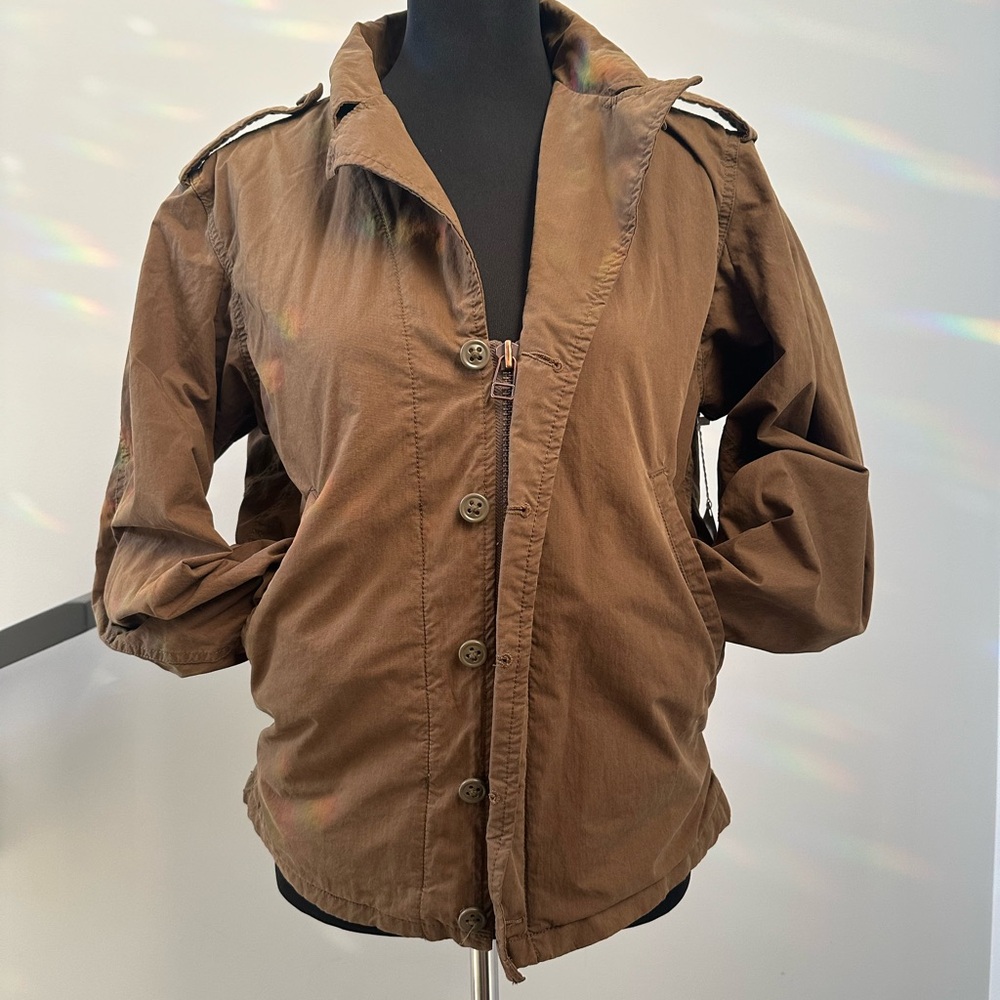 Golden by TNA Brown Utility Jacket for Women
